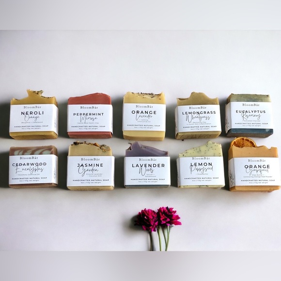 Pack of 10 assorted handcrafted all natural soaps! - Picture 1 of 6
